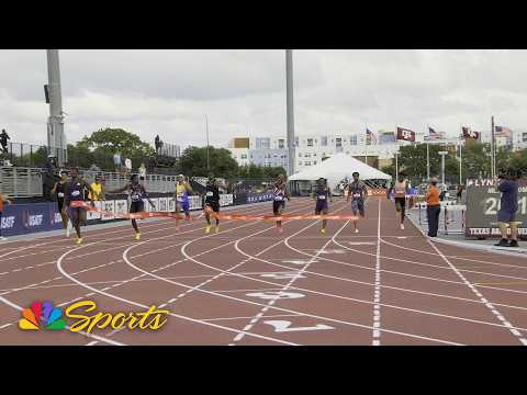 Tate Taylor breaks record, but Makanakaishe Charamba powers to 200m win at Lone Star GP | NBC Sports