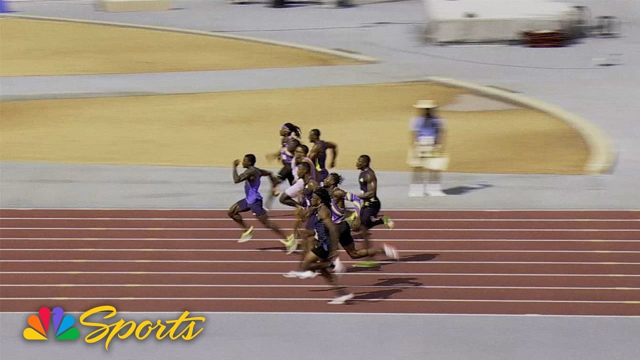 Trayvon Bromell rumbles to win men's 100m at Lone Star Grand Prix | NBC Sports