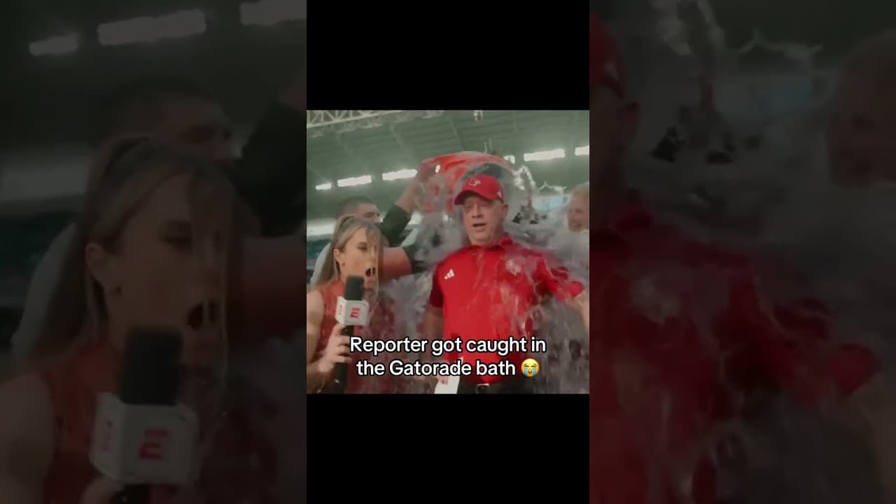 Molly McGrath didn’t see it coming 😂