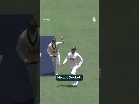 Boland's triple flips game in first Ashes Test