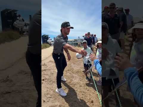 Ryder Cowan is BOOMING at the U.S. Open ☝️⛳