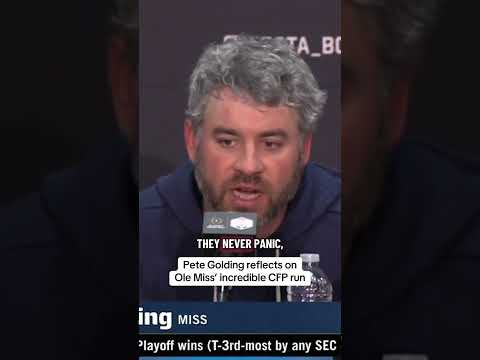 Pete Golding's reaction 🎙️