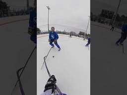 POV at the BetterPuck game 🏒￼