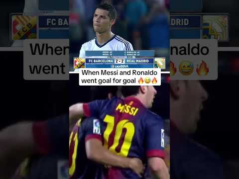Messi and Ronaldo went goal for goal in an epic El Clasico 🔥