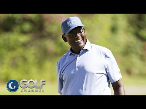 Vintage Vijay Singh: Bunker hole-out caps birdie run | Golf Channel