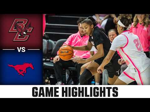 Boston College vs. SMU Game Highlights | 2025-26 ACC Women's Basketball