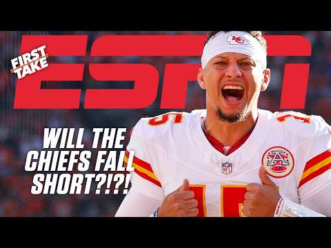 Stephen A. can't IMAGINE the Chiefs not making the playoffs 👀 | First Take