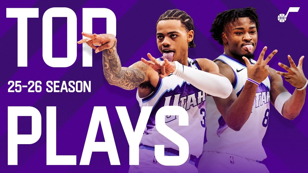 TOP PLAYS of the 2025-26 Season 😱🤩 | UTAH JAZZ