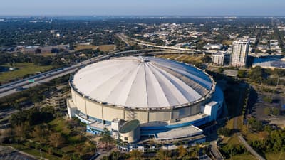 The Rays return to Tropicana Field