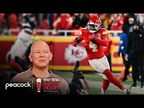 Rashee Rice will still be 'the guy' for Mahomes in 2026 | Fantasy Football Happy Hour | NFL on NBC