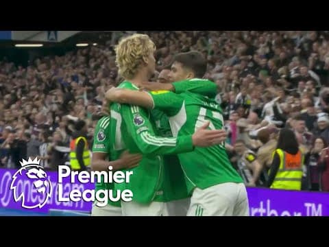 Nick Woltemade's cheeky finish brings Newcastle level with Brighton | Premier League | NBC Sports