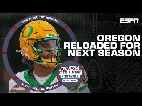 The Oregon Ducks are the HUNTER'S in 2026!