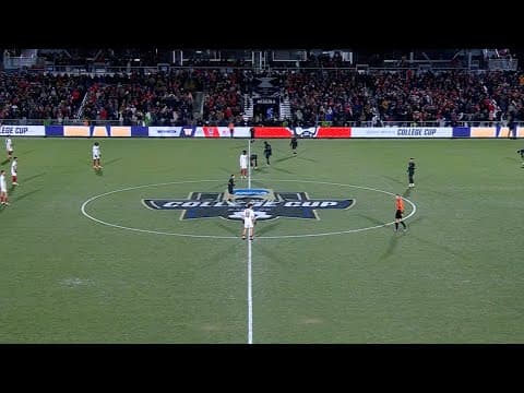 The FINAL MOMENTS of the 2025 NCAA Championship game [GOLDEN GOAL] | ESPN FC