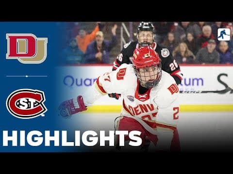 Denver vs St Cloud State | NCAA College Hockey | Highlights - January 23, 2026