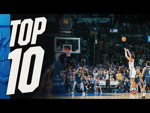 NBA's Top 10 Plays Of The Night | October 17, 2025