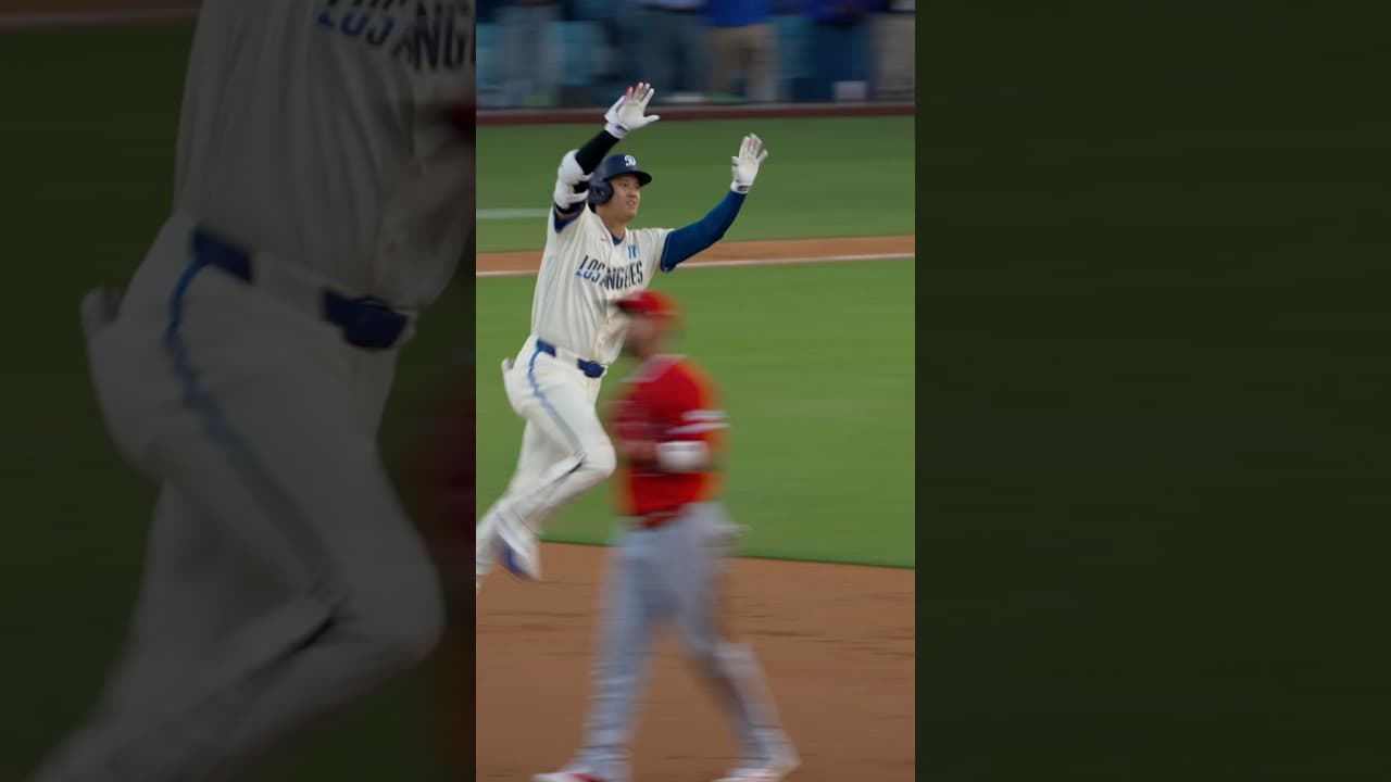 A Shohei homer makes it nine runs in the first inning! #dodgers #sports #losangeles