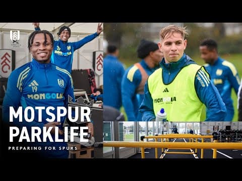 MOTSPUR PARKLIFE: Tottenham Hotspur Preparations | Chukwueze receives his Legend of the Match trophy