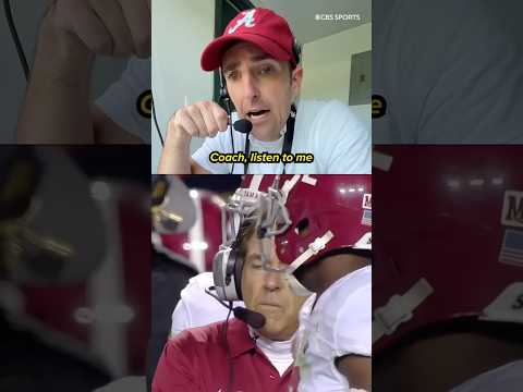 Some college football moments make you wonder what was going on up in the booth #kicksix #ironbowl