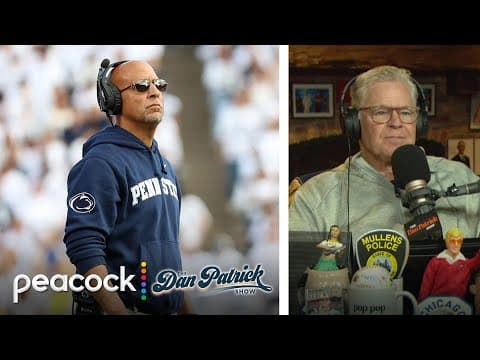 Penn State firing James Franklin due to losses in meaningful games | Dan Patrick Show | NBC Sports