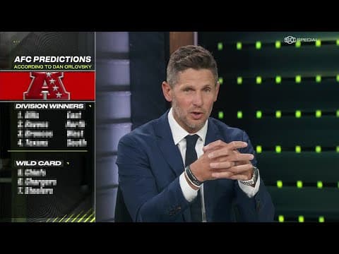 FINAL AFC PREDICTIONS 🔮 Dan Orlovsky has the Bengals MISSING the playoffs 👀 | NFL Live