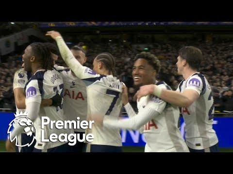 'STUNNING!': Dominic Solanke's scorpion kick brings Spurs level | Premier League | NBC Sports