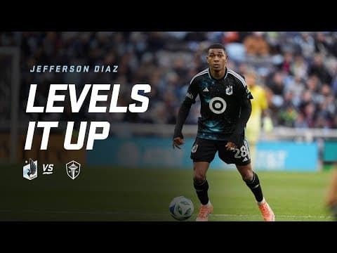 MNUFC GOAL! Diaz Gets the Loons Level