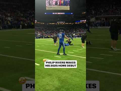 Philip Rivers set for Colts home debut on MNF 👀