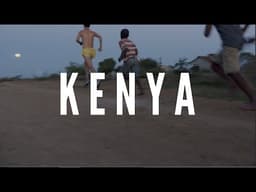 Racing Locals in Kenyan Village