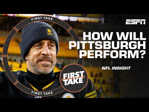 Damien Woody BELIEVES in the Pittsburgh Steelers 🗣️ ‘They can beat the Bills’ 🤯 | First Take