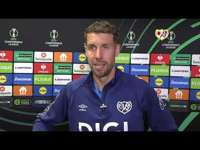 Lejeune tras conseguir el pase a semifinales de Conference League