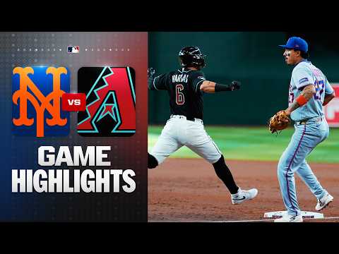 Mets vs. D-backs Game Highlights (5/9/26) | MLB Highlights