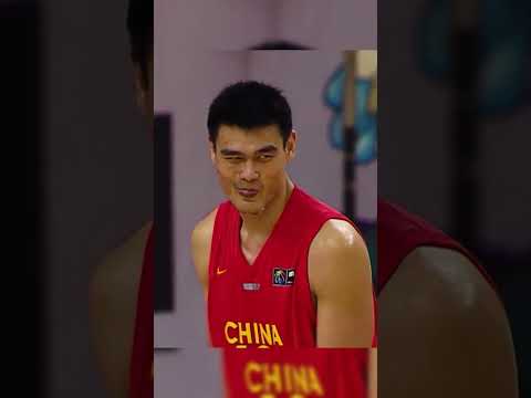 POV: Yao Ming is guarding you 😨 #AsiaCup