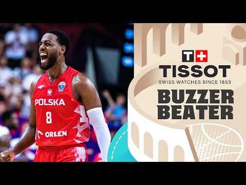 Jordan Loyd 🇵🇱 | 🚨 TISSOT Buzzer Beater | FIBA Basketball World Cup 2027 European Qualifiers