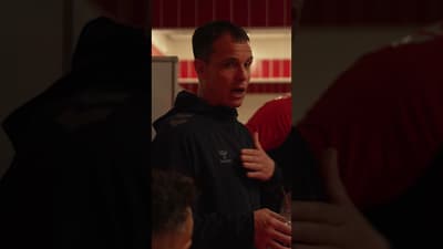 Régis’ full-time message to the Lads 🥰