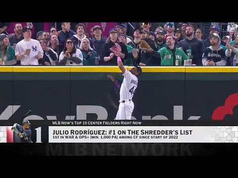 Julio Rodríguez Named Number One Centerfielder in MLB for Second Straight Year