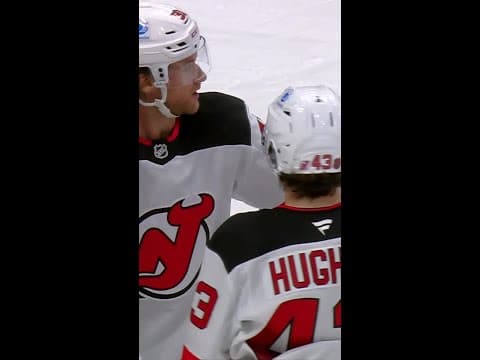 Dawson Mercer with a Short Goal vs. Colorado Avalanche