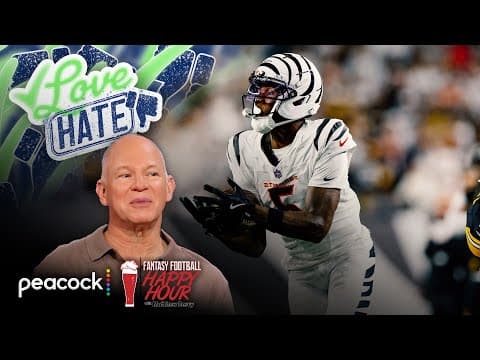 Tee Higgins, Rashee Rice among top WR plays for Week 8 | Fantasy Football Happy Hour | NFL on NBC