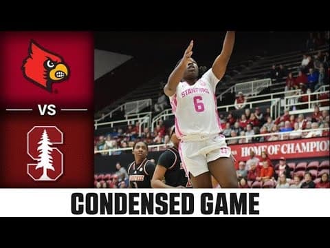 Louisville vs. Stanford Condensed Game | 2025-26 ACC Women's Basketball