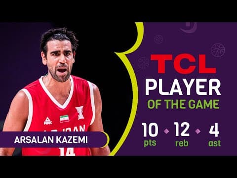 Arsalan Kazemi (26 PTS) | TCL Player Of The Game | GUM 🇬🇺 vs IRI 🇮🇷 | FIBA Asia Cup 2025