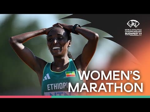 Women's Marathon | World Athletics Championships Budapest 2023