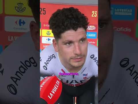 ALL IN! 💪 João Almeida has his sights set on the red jersey at La Vuelta a España! 👀🔴