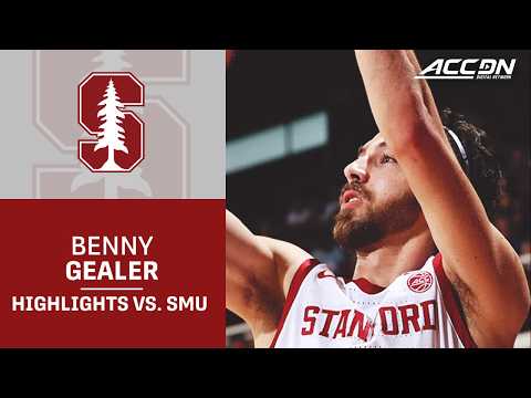 Stanford Guard Benny Gealer Highlights vs. SMU