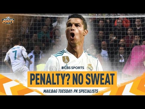 Penalty Kick SPECIALISTS: Ronaldo, Kane, Lewandowski, Palmer ⚽ | Morning Footy | CBS Sports Golazo