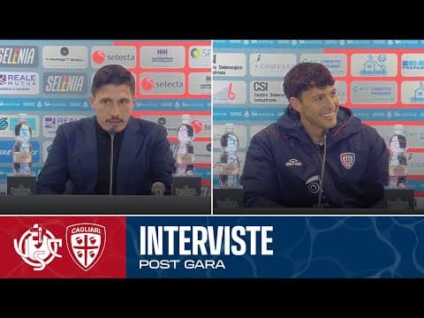 Post Gara | Pisacane e Mazzitelli dopo Cremonese-Cagliari | Serie A Enilive