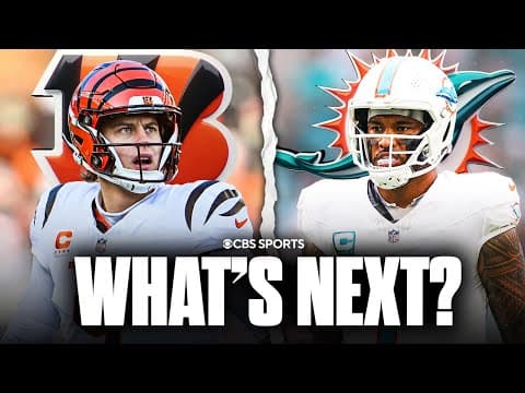 What’s next for Tua Tagovailoa after his benching? | Joe Burrow’s future in Cincinnati