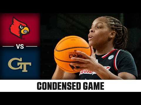 Louisville vs. Georgia Tech Condensed Game | 2025-26 ACC Women's Basketball