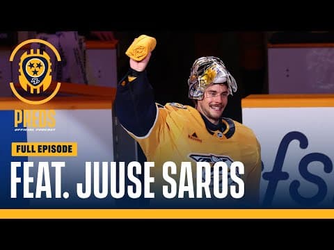 Roman's 1,000th Game & Winter Olympics Preview feat. Juuse Saros - Preds Official Podcast