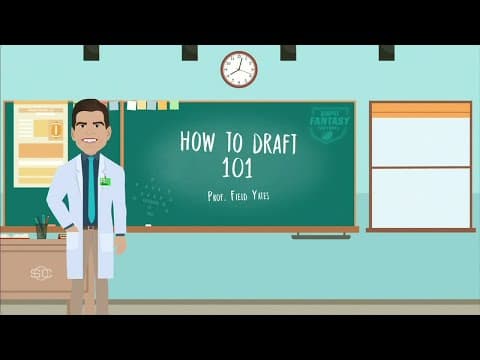 How To Draft 101 🏈 Field Yates' fantasy football advice | SportsCenter