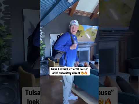 A football player’s dream 🤩 (via @TulsaFootball/X)