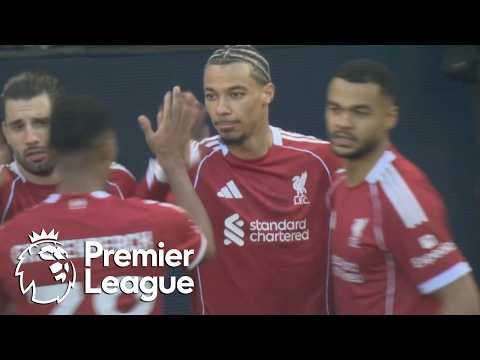 Hugo Ekitike fires Liverpool ahead of West Ham | Premier League | NBC Sports